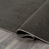 Twyla Classic Solid Low-Pile Machine-Washable Area Rug