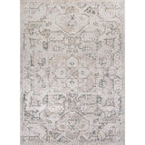 Edith Distressed Medallion Low-Pile Machine-Washable Area Rug