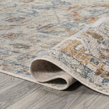 Shaemus Bohemian Medallion Low-Pile Machine-Washable Area Rug