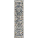 Brandy Rustic Border Low-Pile Machine-Washable Area Rug