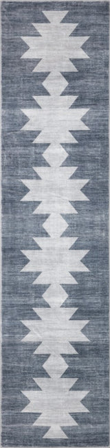 Peyton Minimalist Geometric Totem Non-slip Machine-washable Area Rug