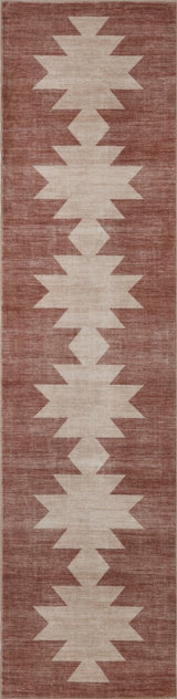 Peyton Minimalist Geometric Totem Non-slip Machine-washable Area Rug