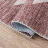 Peyton Minimalist Geometric Totem Non-slip Machine-washable Area Rug