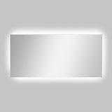 Nora Rectangular Frameless Anti-Fog Aluminum Back-lit Tri-color LED Bathroom Vanity Mirror with Smart Touch Control - JONATHAN Y