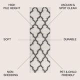 Marrakesh Shag Trellis Area Rug