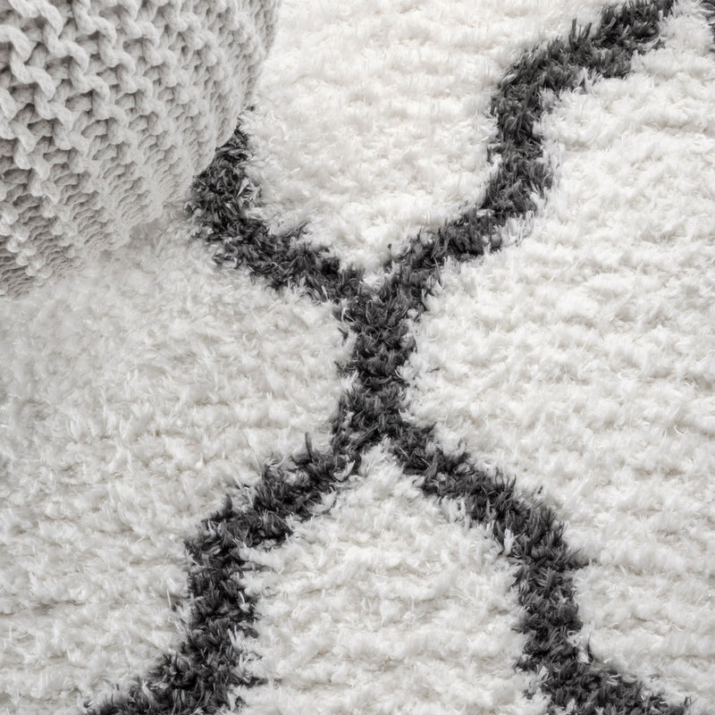 Marrakesh Shag Trellis Area Rug
