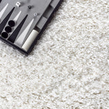 Aydin Solid Plush Shag Area Rug