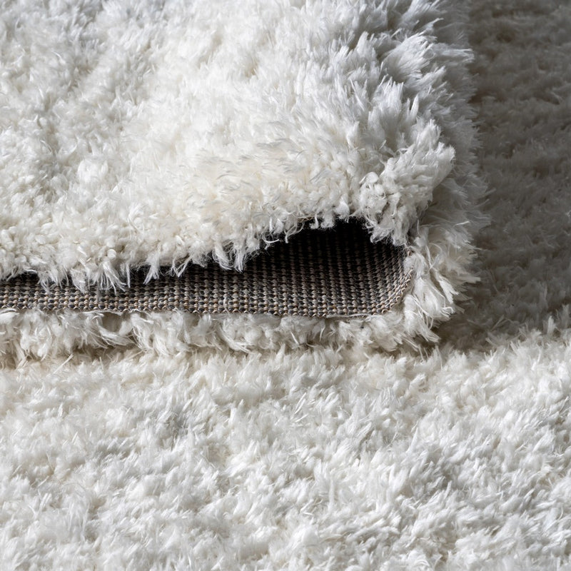 Aydin Solid Plush Shag Area Rug