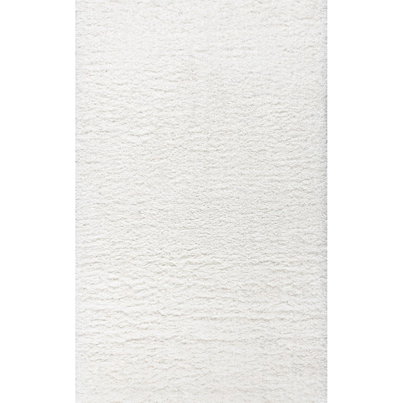 Aydin Solid Plush Shag Area Rug