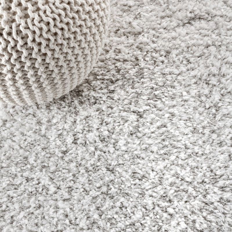 Aydin Solid Plush Shag Area Rug