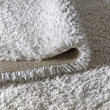 Aydin Solid Plush Shag Area Rug