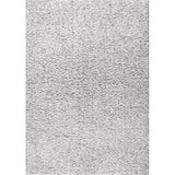 Aydin Solid Plush Shag Area Rug