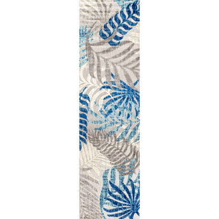 Tropics Palm Leaves Indoor/outdoor Area Rug