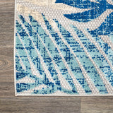 Tropics Palm Leaves Indoor/outdoor Area Rug