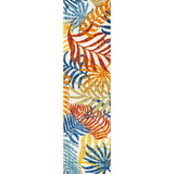 Tropics Palm Leaves Indoor/outdoor Area Rug