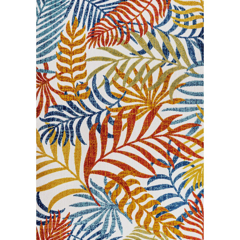 Tropics Palm Leaves Indoor/outdoor Area Rug