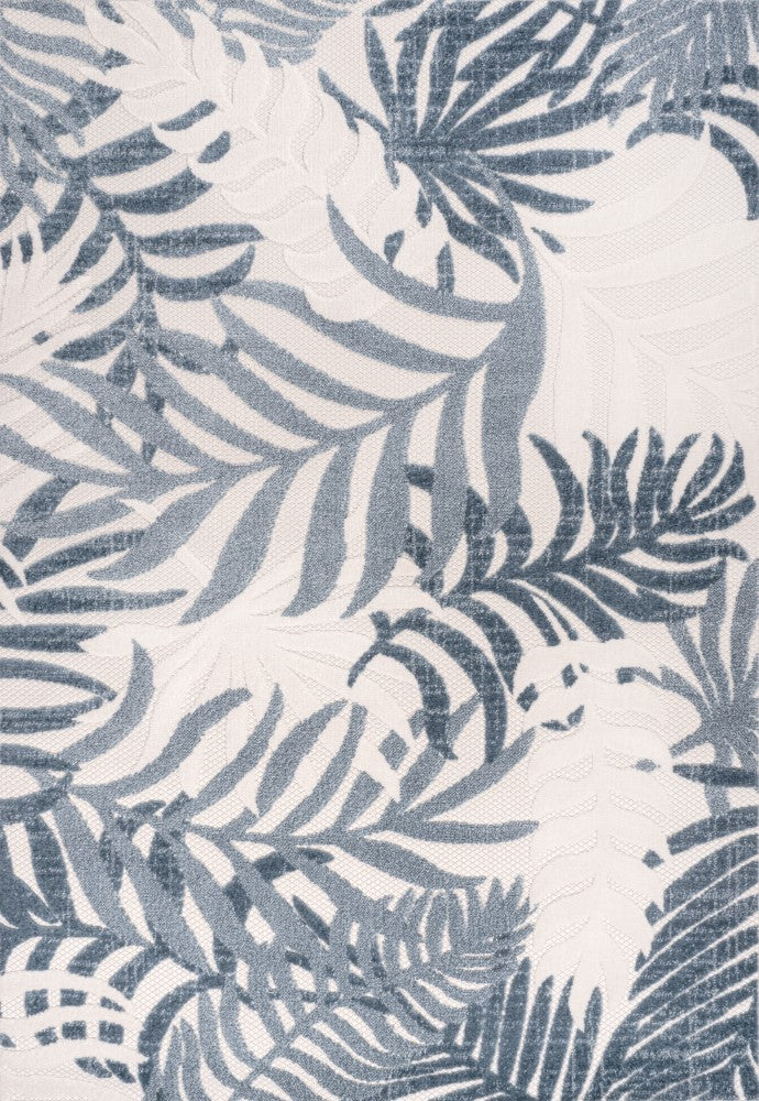 Tropics Palm Leaves Indoor/outdoor Area Rug