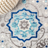 Mediterranean Medallion Indoor/outdoor Area Rug