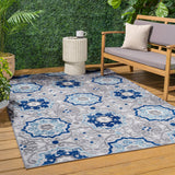 Mediterranean Medallion Indoor/outdoor Area Rug