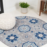 Mediterranean Medallion Indoor/outdoor Area Rug