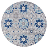 Mediterranean Medallion Indoor/outdoor Area Rug