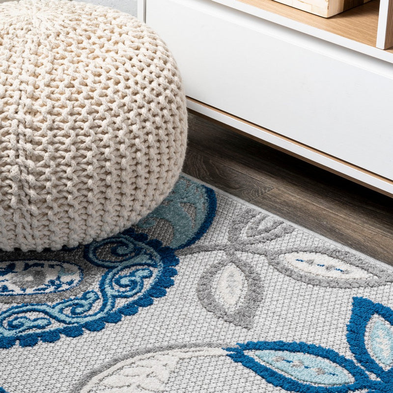 Julien Paisley High-low Indoor/outdoor Area Rug