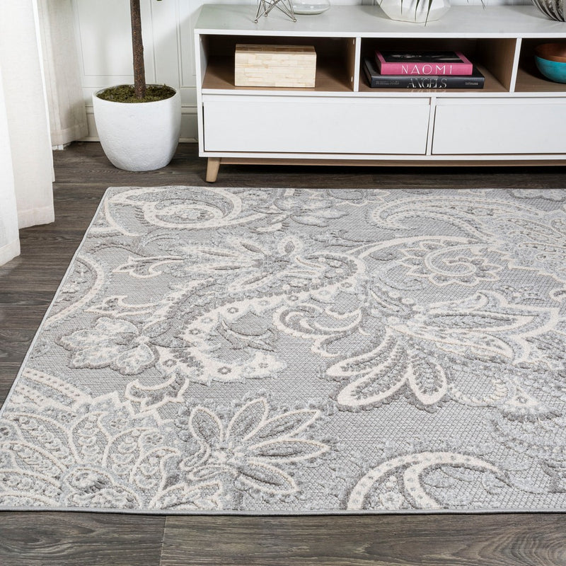 Gordes Paisley High-low Indoor/outdoor Area Rug