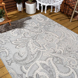 Gordes Paisley High-low Indoor/outdoor Area Rug