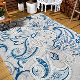 Gordes Paisley High-low Indoor/outdoor Area Rug