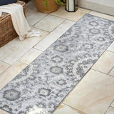 Lucena Modern Medallion High-low Indoor/outdoor Area Rug