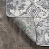 Lucena Modern Medallion High-low Indoor/outdoor Area Rug