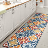 Cassis Ornate Ogee Trellis High-low Indoor/outdoor Area Rug