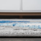 Cassis Ornate Ogee Trellis High-low Indoor/outdoor Area Rug