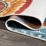 Circus Medallion High-low Indoor/outdoor Area Rug