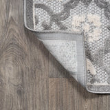 Gallia Tile Trellis High-low Indoor/outdoor Area Rug