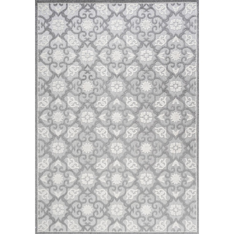 Gallia Tile Trellis High-low Indoor/outdoor Area Rug