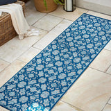 Gallia Tile Trellis High-low Indoor/outdoor Area Rug