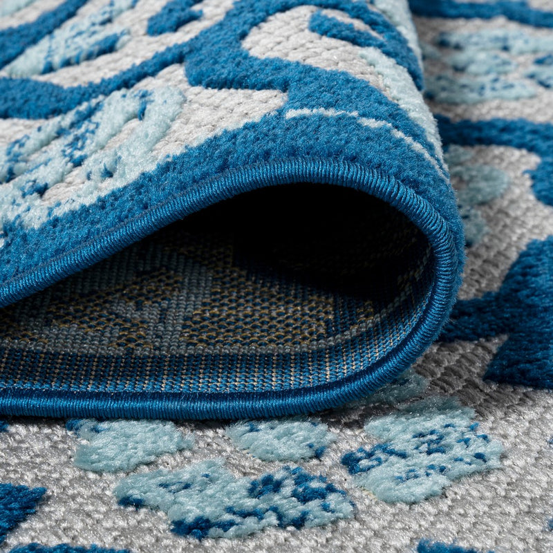 Gallia Tile Trellis High-low Indoor/outdoor Area Rug