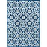 Gallia Tile Trellis High-low Indoor/outdoor Area Rug