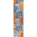Crisantemo Floral High-low Indoor/outdoor Area Rug