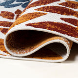 Crisantemo Floral High-low Indoor/outdoor Area Rug