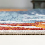 Crisantemo Floral High-low Indoor/outdoor Area Rug