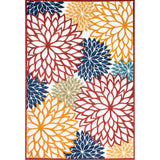 Minori Floral High-low Area Rug