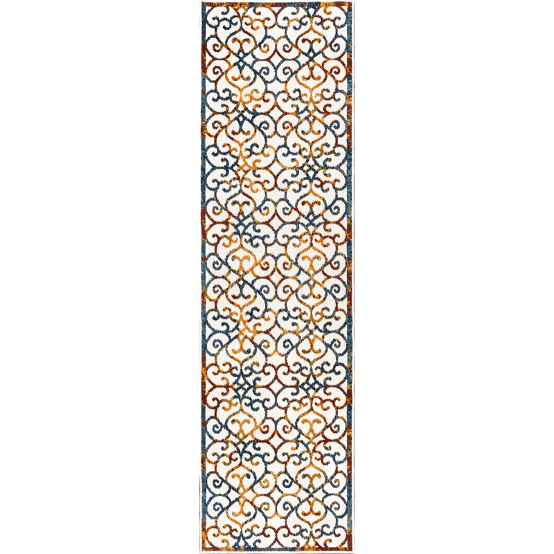 Atrani Scroll Trellis Indoor/outdoor Area Rug
