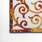 Atrani Scroll Trellis Indoor/outdoor Area Rug