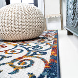 Atrani Scroll Trellis Indoor/outdoor Area Rug