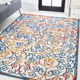 Atrani Scroll Trellis Indoor/outdoor Area Rug