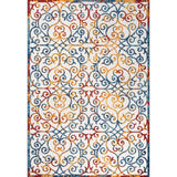 Atrani Scroll Trellis Indoor/outdoor Area Rug