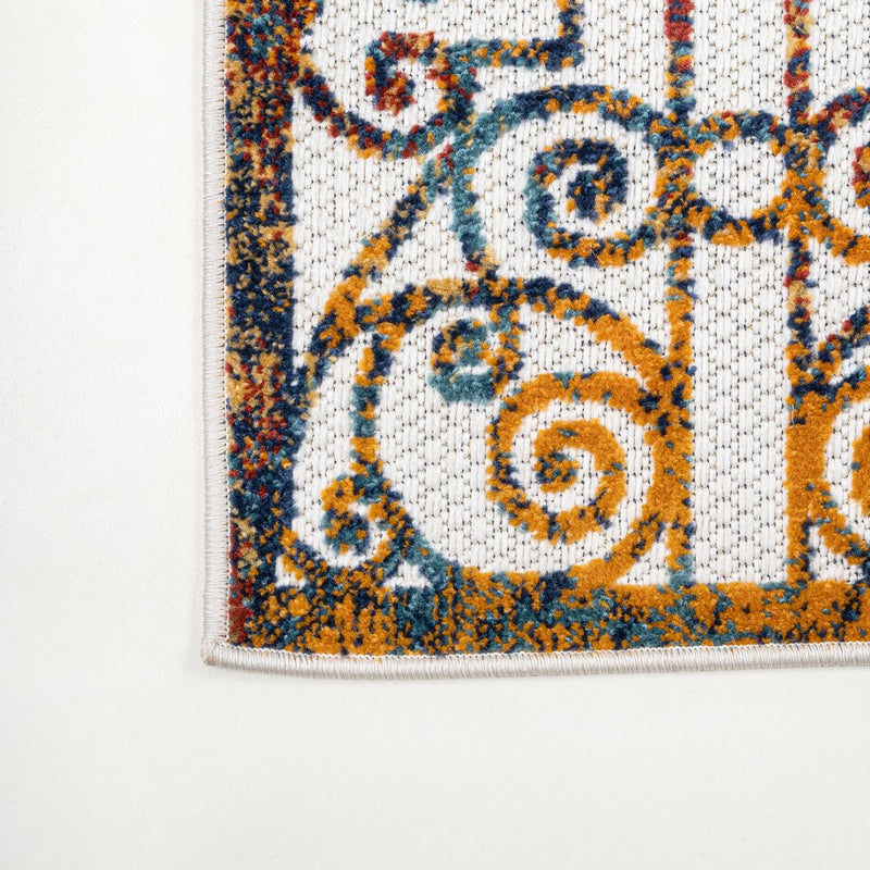 Cetara Ornate Trellis Indoor/outdoor Area Rug
