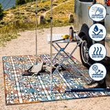 Cetara Ornate Trellis Indoor/outdoor Area Rug